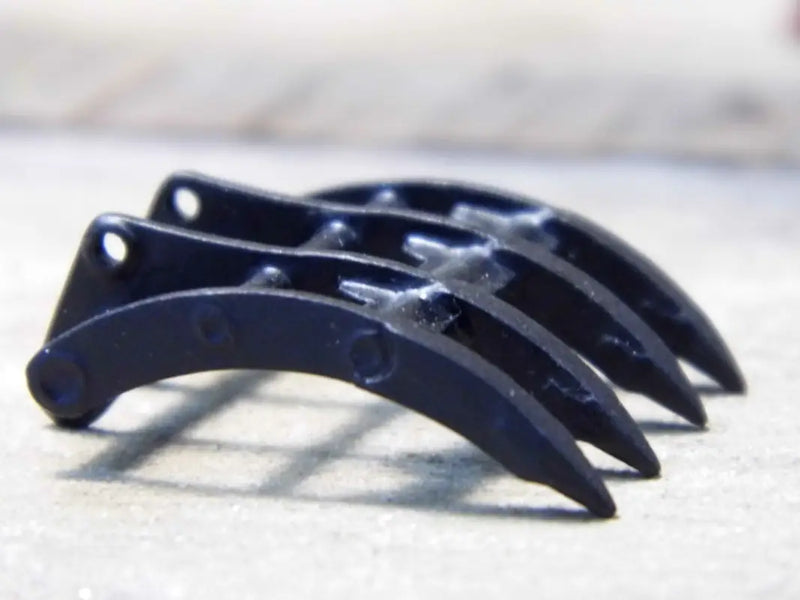 Chargez l'image dans la visionneuse de la galerie, PAPYHOBBY - 1/50 - EXCAVATOR RAKE FOR 20 TON - BLACK