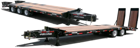 PAPYHOBBY - 1/50 - FELLING TAG TRAILER - 2 AXLES - DIECAST