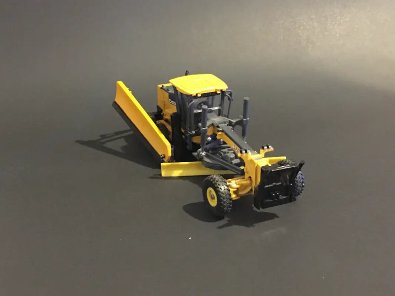 Chargez l'image dans la visionneuse de la galerie, PAPYHOBBY - 1/50 - J-DEERE GRADER W/ SIDEWING SET - DIECAST