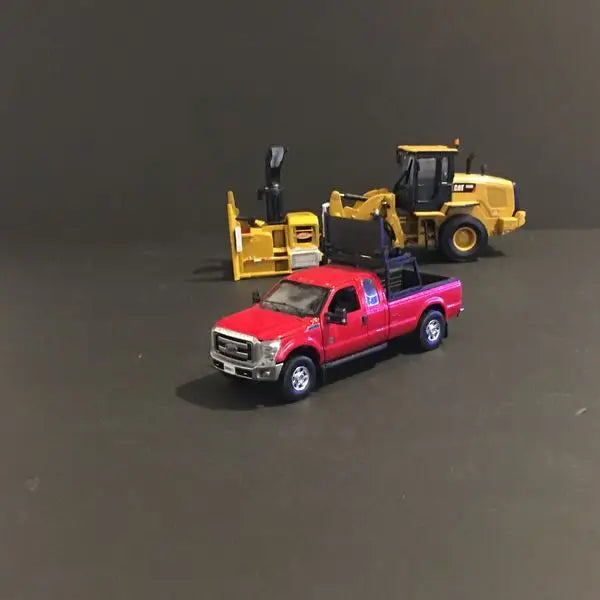Chargez l'image dans la visionneuse de la galerie, PAPYHOBBY - 1/50 - PICKUP TRUCK MOUNTED ARROW BOARD