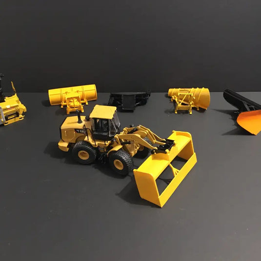 PAPYHOBBY 1/50 PUSHER PLOW BOX 03 YARD MOVER DIECAST