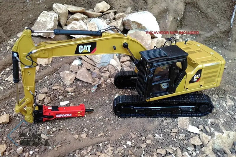 Load image into Gallery viewer, PAPYHOBBY - 1/50 - RAMMER 2577E HYDRAULIC HAMMER BREAKER