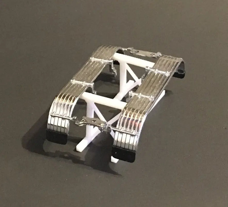 Chargez l'image dans la visionneuse de la galerie, PAPYHOBBY - 1/50 - REAR FENDER - 01 - CHROME - TRI-AXLES