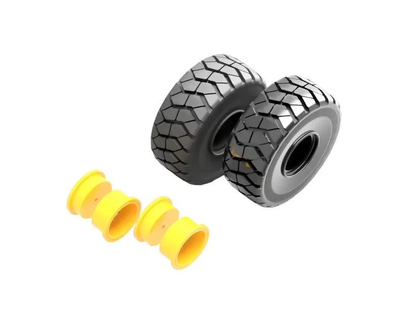 Chargez l'image dans la visionneuse de la galerie, PAPYHOBBY - ARTICULATED DUMP TRUCK TIRE 01 - SCALE 1:25