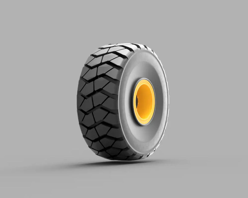Chargez l'image dans la visionneuse de la galerie, PAPYHOBBY - ARTICULATED DUMP TRUCK TIRE 01 (SET OF 6 TIRES)