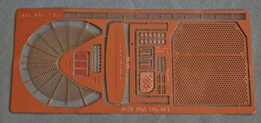 PAPYHOBBY D8 RADIATOR GRILL (PHOTO ETCH) 1/25 SCALE MODEL