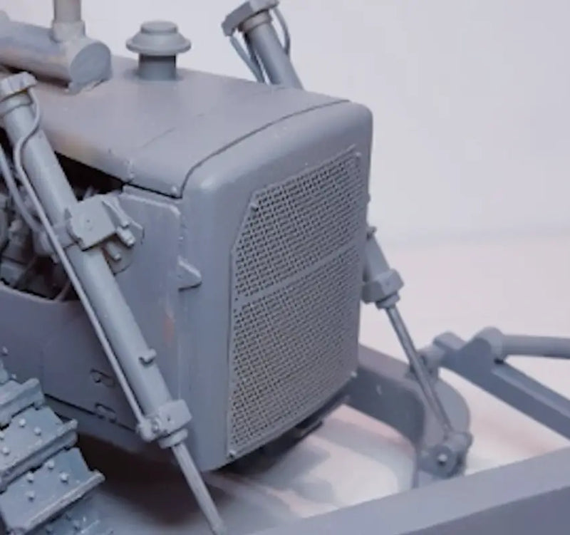 Chargez l'image dans la visionneuse de la galerie, PAPYHOBBY D8 RADIATOR GRILL (PHOTO ETCH) 1/25 SCALE MODEL
