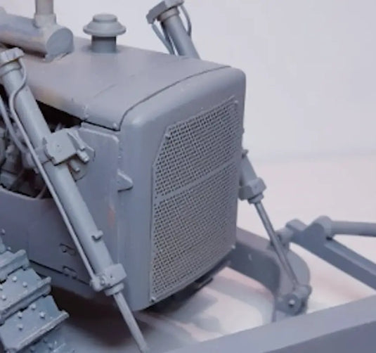 PAPYHOBBY D8 RADIATOR GRILL (PHOTO ETCH) 1/25 SCALE MODEL
