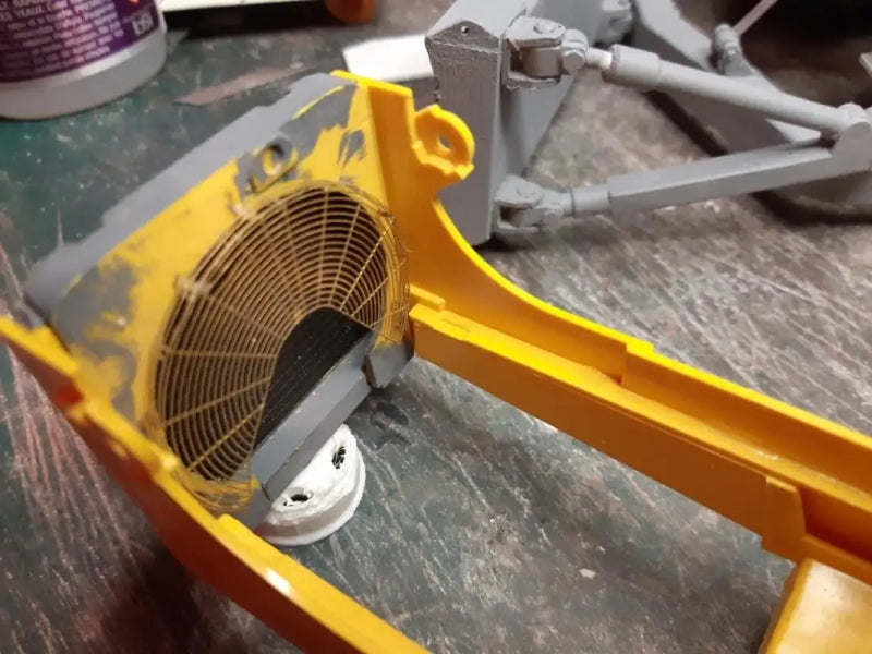 Chargez l'image dans la visionneuse de la galerie, PAPYHOBBY D8 RADIATOR GRILL (PHOTO ETCH) 1/25 SCALE MODEL