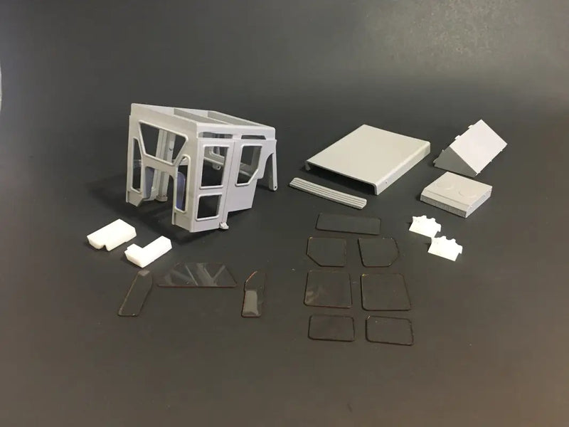 Load image into Gallery viewer, PAPYHOBBY - D8K - CAB 04 (EROPS - ENCLOSED CAB) REAR AC W/