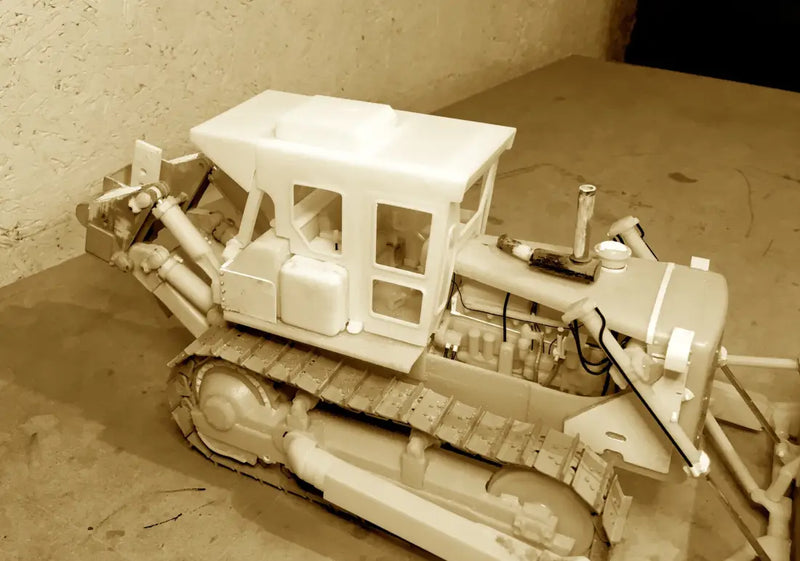 Load image into Gallery viewer, PAPYHOBBY - D8K - CAB 04 (EROPS - ENCLOSED CAB) REAR AC W/