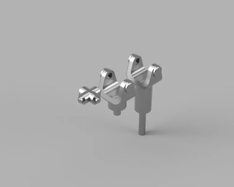 Chargez l'image dans la visionneuse de la galerie, PAPYHOBBY - DRIVESHAFT COMPONENTS 01 - SCALE 1/25 - SCALE