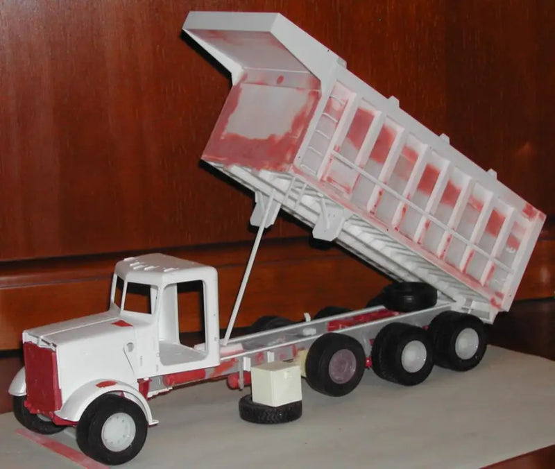Chargez l'image dans la visionneuse de la galerie, PAPYHOBBY - 1/25 - DUMP TRUCK - COAL CUSTOM - 19’ BOX