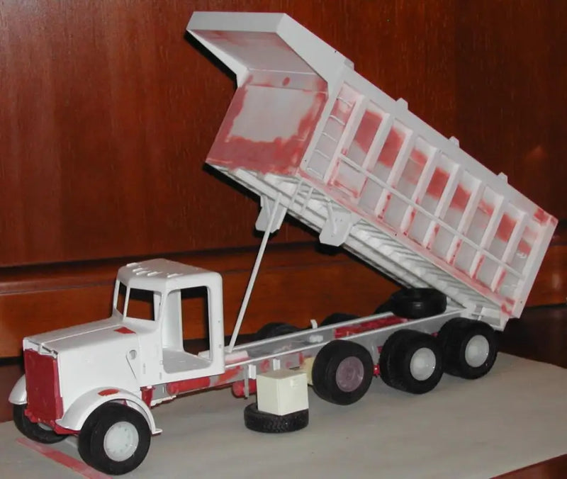 Chargez l'image dans la visionneuse de la galerie, PAPYHOBBY - 1/25 - DUMP TRUCK - COAL CUSTOM - 19’ BOX