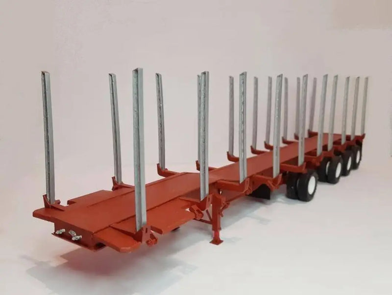 Chargez l'image dans la visionneuse de la galerie, PAPYHOBBY - LOG TRAILER KIT - 01 - SCALE MODEL | TRAILER