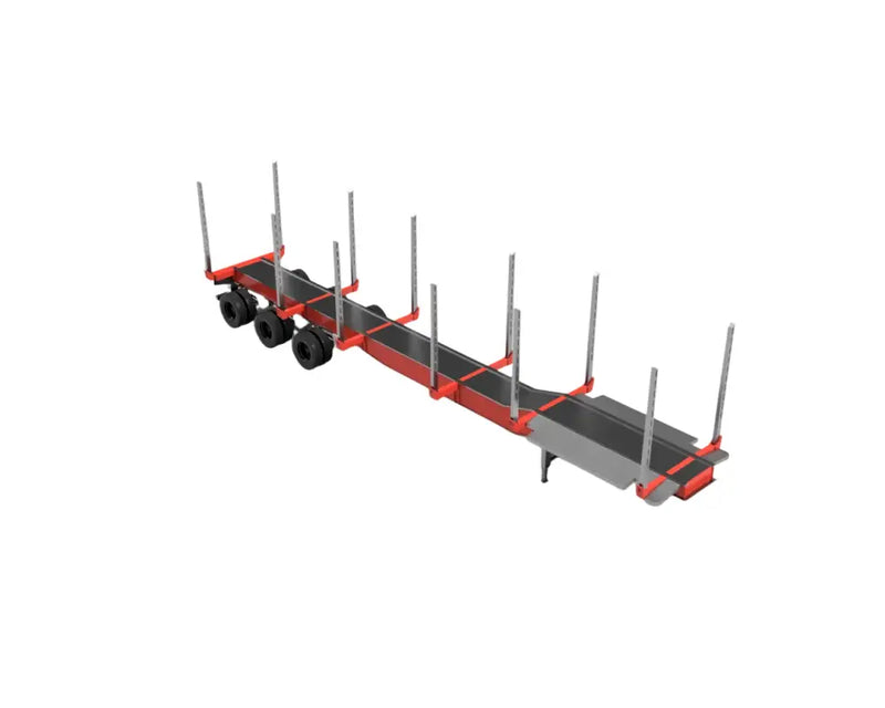 Load image into Gallery viewer, PAPYHOBBY - LOG TRAILER KIT - 02 - US/MAIN VERSION - SCALE