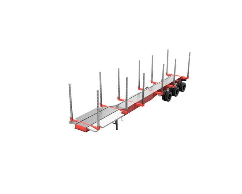Load image into Gallery viewer, PAPYHOBBY - LOG TRAILER KIT - 02 - US/MAIN VERSION - SCALE