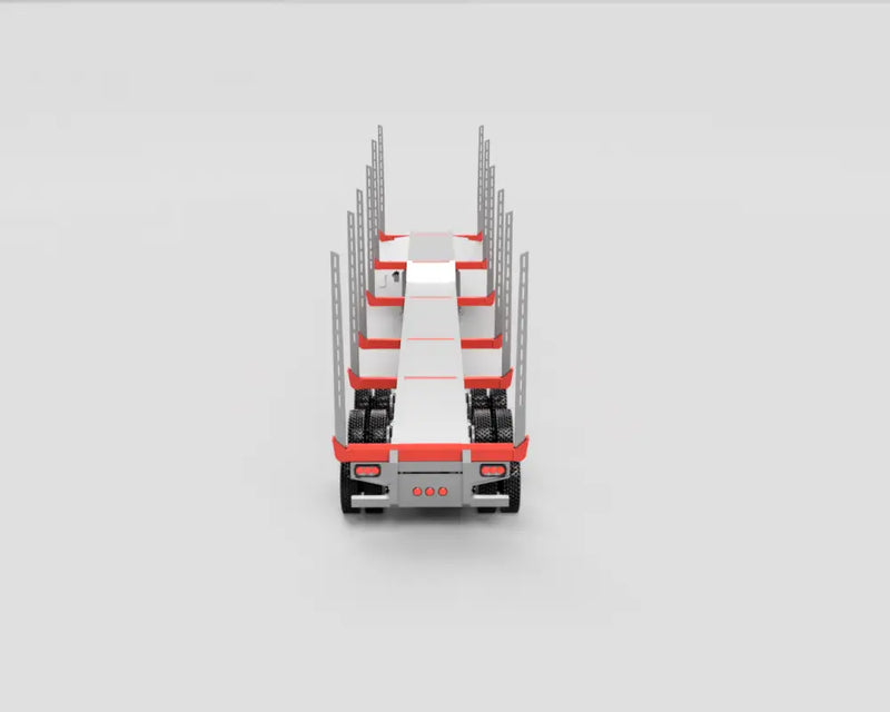 Load image into Gallery viewer, PAPYHOBBY - LOG TRAILER KIT - 02 - US/MAIN VERSION - SCALE