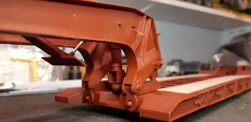 Load image into Gallery viewer, PAPYHOBBY - LOWBOY TRAILER KIT - 01 - SCALE 1/25 / BUILD