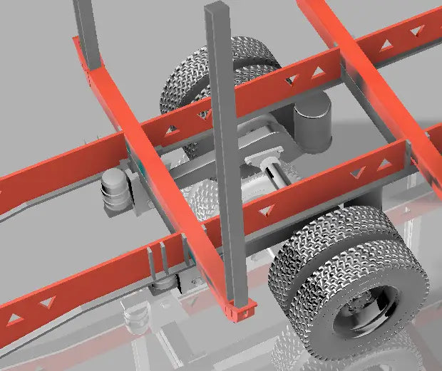 Chargez l'image dans la visionneuse de la galerie, PAPYHOBBY - NEWAY TRAILER MOBILE SUSPENSION 02 - SCALE 1/25