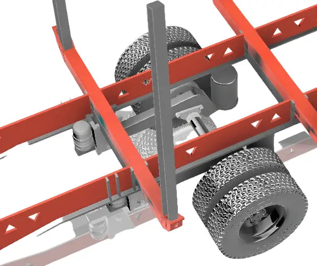 Chargez l'image dans la visionneuse de la galerie, PAPYHOBBY - NEWAY TRAILER MOBILE SUSPENSION 02 - SCALE 1/25
