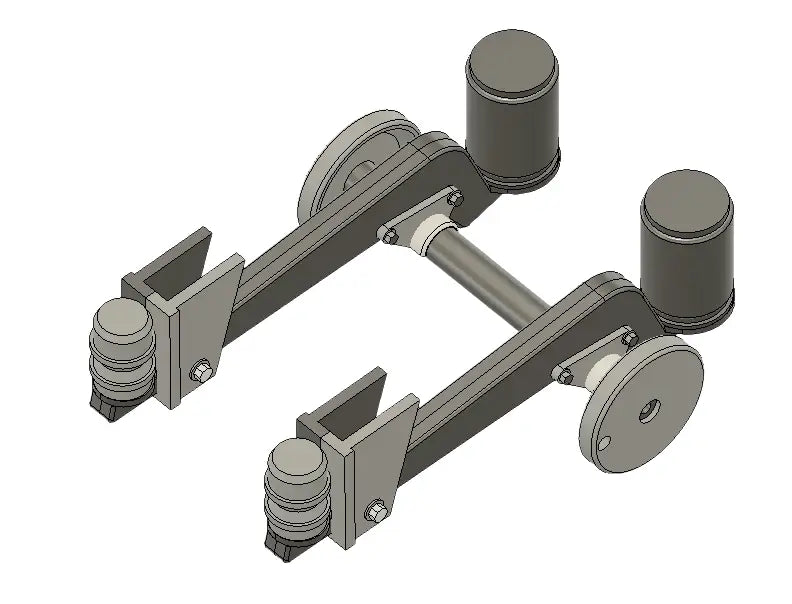 Chargez l'image dans la visionneuse de la galerie, PAPYHOBBY - NEWAY TRAILER MOBILE SUSPENSION 02 - SCALE 1/25