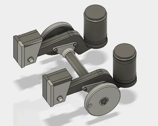 Load image into Gallery viewer, PAPYHOBBY - NEWAY TRAILER SUSPENSION 01 - SCALE 1/25