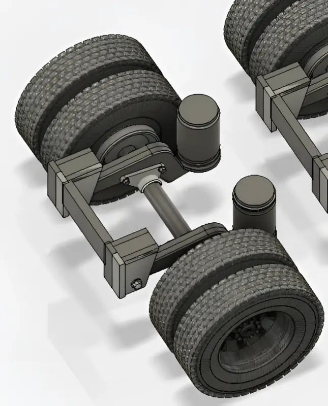 Load image into Gallery viewer, PAPYHOBBY - NEWAY TRAILER SUSPENSION 01 - SCALE 1/25