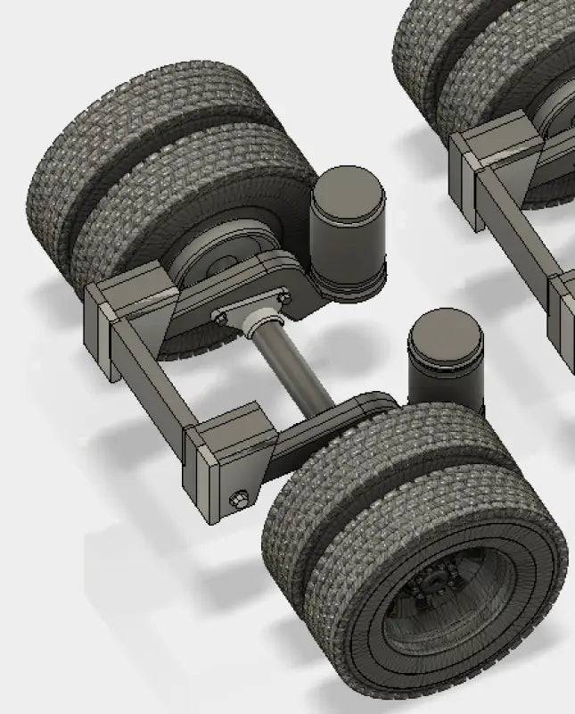 Load image into Gallery viewer, PAPYHOBBY - NEWAY TRAILER SUSPENSION 01 - SCALE 1/25