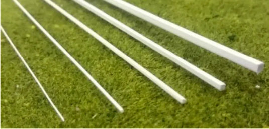 PAPYHOBBY - STYRENE - SQUARE SOLID BAR - TOOLS | BUILDING