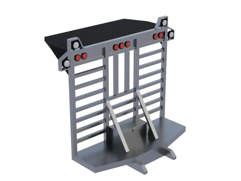 Chargez l'image dans la visionneuse de la galerie, PAPYHOBBY - TRUCK CAB PROTECTOR - MODEL 01-B (LIGHTS OVER)