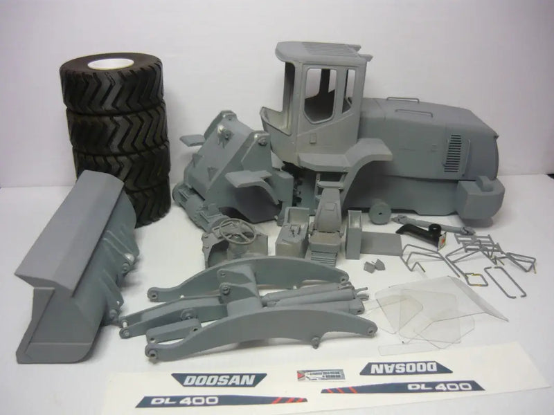 Load image into Gallery viewer, PAPYHOBBY - WHEEL LOADER - CHARGEUSE SUR ROUE 01 - SCALE