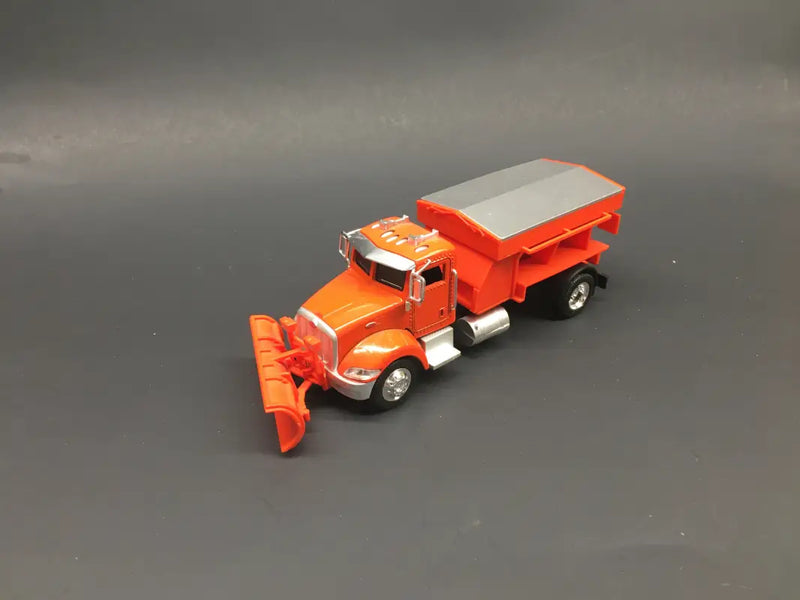 Load image into Gallery viewer, PETERBILT - 1/43 - PETERBILT WITH PLOW & SANDER - DIECAST