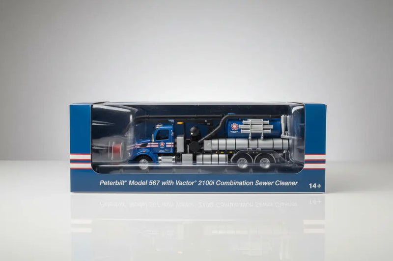 Load image into Gallery viewer, PETERBILT - 1/50 - 567 REPUBLIC SERVICES VACUUM TRUCK