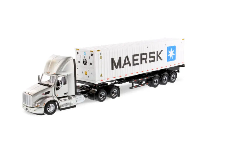 Load image into Gallery viewer, PETERBILT - 1/50 - 579 DAY CAB TRACTOR/40’ REFRIGERATED SEA