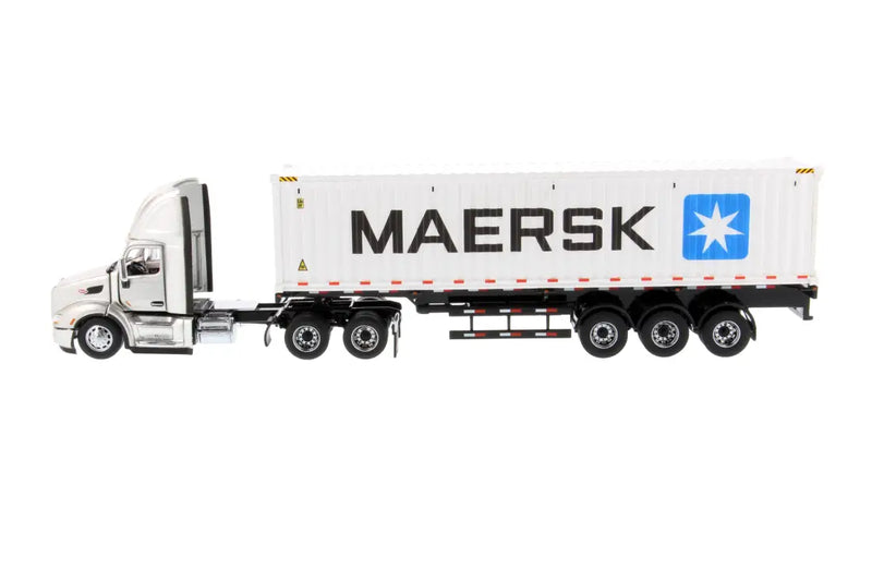 Load image into Gallery viewer, PETERBILT - 1/50 - 579 DAY CAB TRACTOR/40’ REFRIGERATED SEA