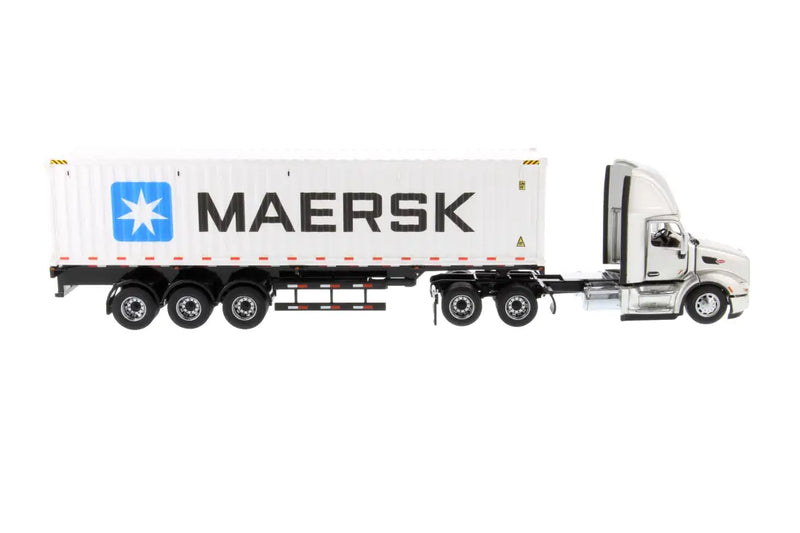 Chargez l'image dans la visionneuse de la galerie, PETERBILT - 1/50 - 579 DAY CAB TRACTOR/40’ REFRIGERATED SEA