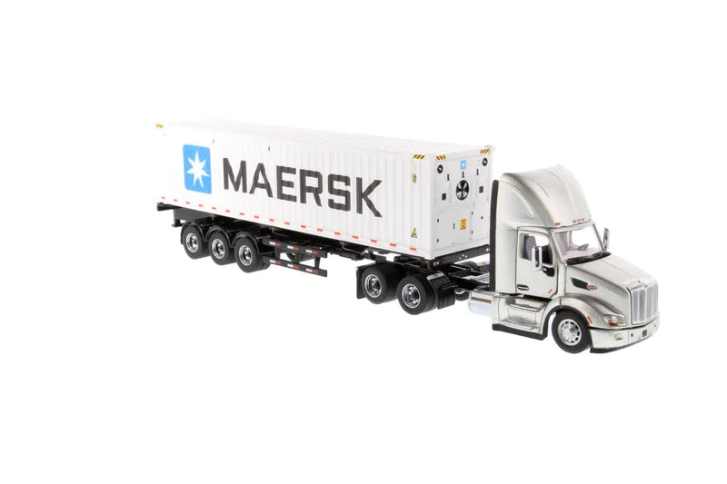 Chargez l'image dans la visionneuse de la galerie, PETERBILT - 1/50 - 579 DAY CAB TRACTOR/40’ REFRIGERATED SEA