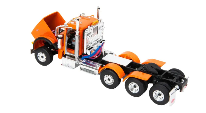 Load image into Gallery viewer, PETERBILT - 1/50 - MODEL 367 DAY CAB ORANGE & TALBERT 55SA