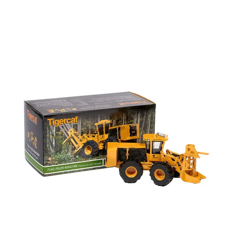 Load image into Gallery viewer, TIGERCAT - 1/32 - 724G WHEEL FELLER BUNCHER - DIECAST