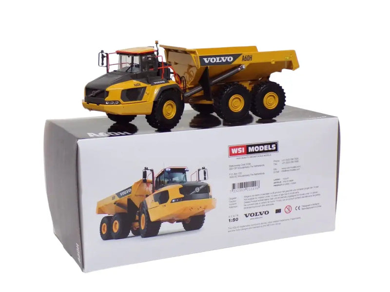 Load image into Gallery viewer, VOLVO - 1/50 - A60H ARTICULATED HAULER DUMP TRUCK - DIECAST