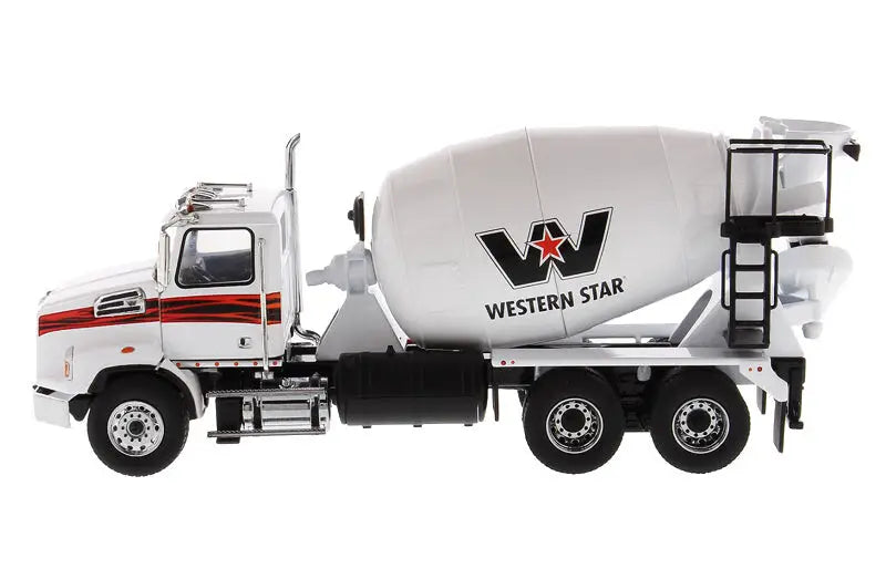 Load image into Gallery viewer, WESTERN STAR - 1/50 - 4700 SB CONCRETE MIXER WHITE CAB &