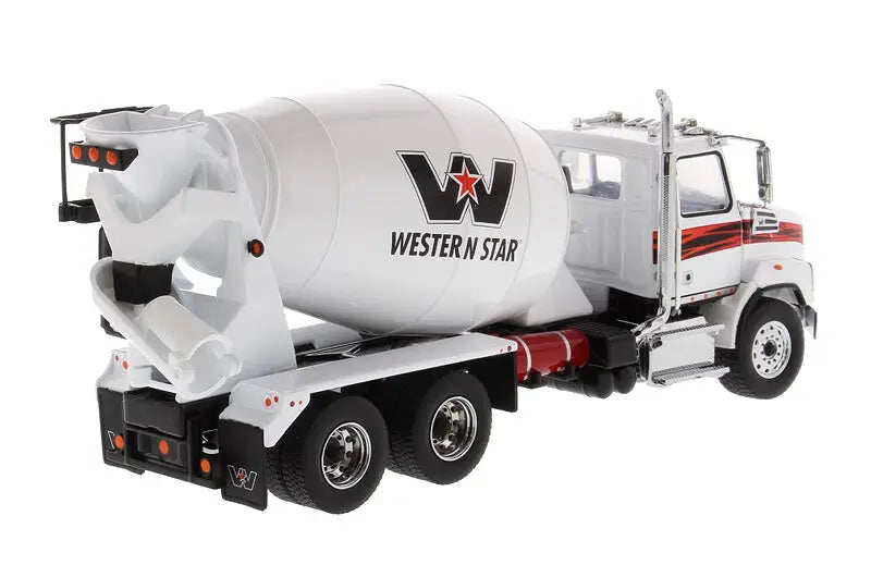Load image into Gallery viewer, WESTERN STAR - 1/50 - 4700 SB CONCRETE MIXER WHITE CAB &