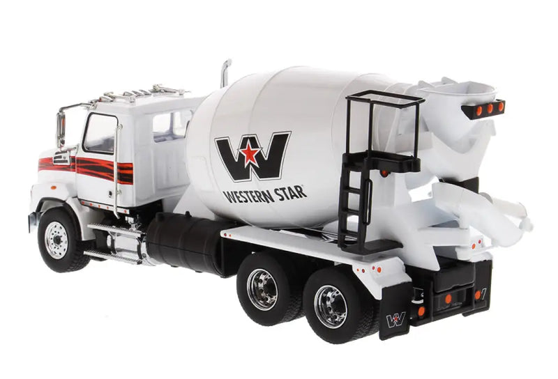 Chargez l'image dans la visionneuse de la galerie, WESTERN STAR - 1/50 - 4700 SB CONCRETE MIXER WHITE CAB &