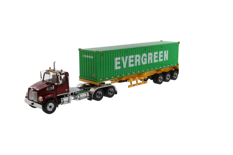 Load image into Gallery viewer, WESTERN STAR - 1/50 - 4700 SB DAY CAB IN METALLIC RED