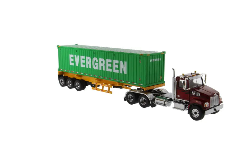 Load image into Gallery viewer, WESTERN STAR - 1/50 - 4700 SB DAY CAB IN METALLIC RED