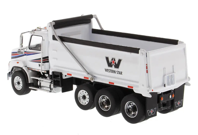 Chargez l'image dans la visionneuse de la galerie, WESTERN STAR - 1/50 - 4700 SB DUMP TRUCK WHITE CAB AND BODY