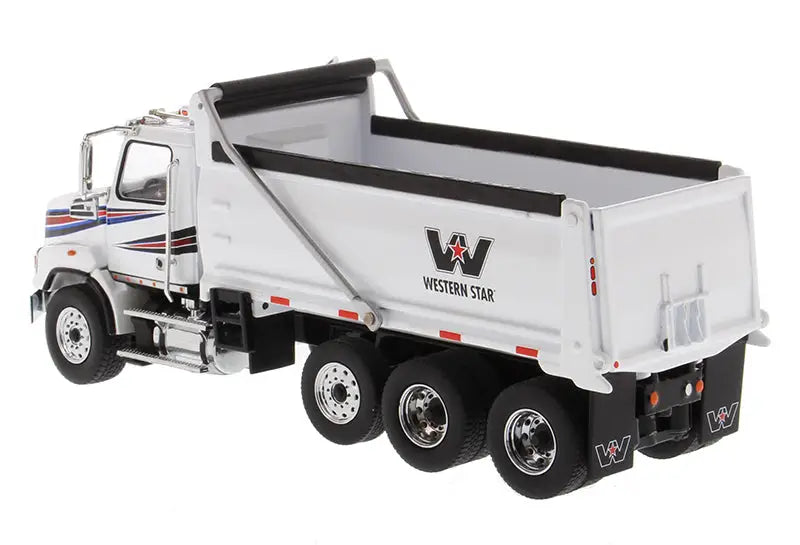 Chargez l'image dans la visionneuse de la galerie, WESTERN STAR - 1/50 - 4700 SB DUMP TRUCK WHITE CAB AND BODY