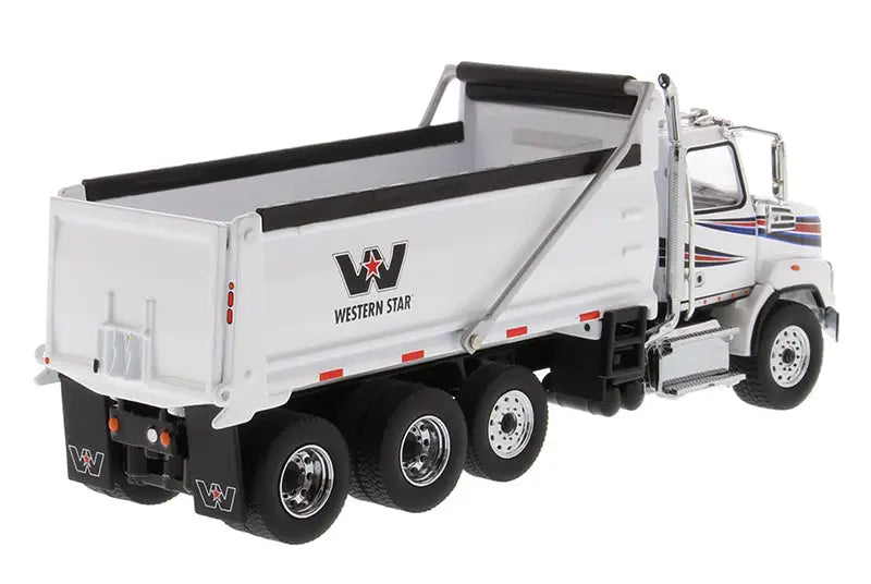 Chargez l'image dans la visionneuse de la galerie, WESTERN STAR - 1/50 - 4700 SB DUMP TRUCK WHITE CAB AND BODY