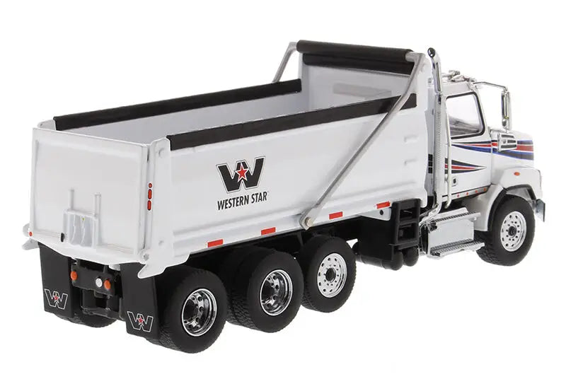 Chargez l'image dans la visionneuse de la galerie, WESTERN STAR - 1/50 - 4700 SB DUMP TRUCK WHITE CAB AND BODY